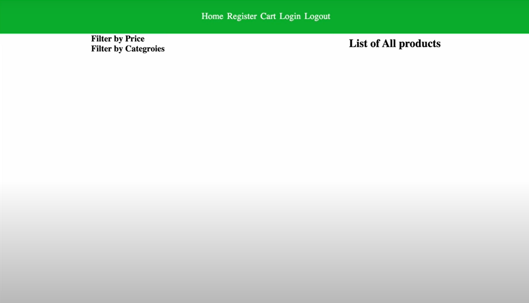 E-commerce Platform Screenshot
